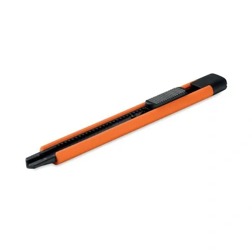 Cúter retráctil pequeño para cortes precisos y cómodos ref MO2768 - Naranja