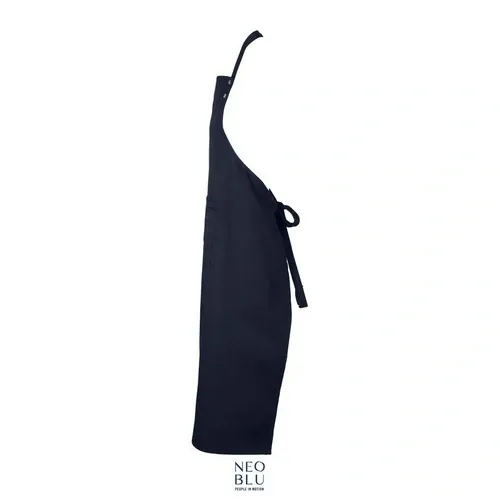 Delantal con peto de fácil cuidado y bolsillo amplio ref S04454 - Noche Back