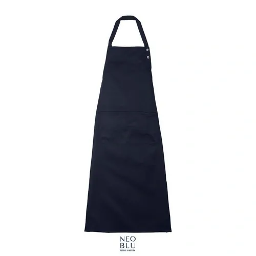Delantal con peto de fácil cuidado y bolsillo amplio ref S04454 - Noche