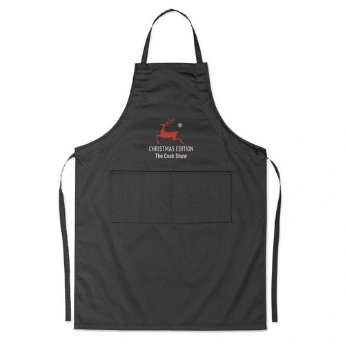 Delantal de cocina ajustable con dos bolsillos ref MO8441