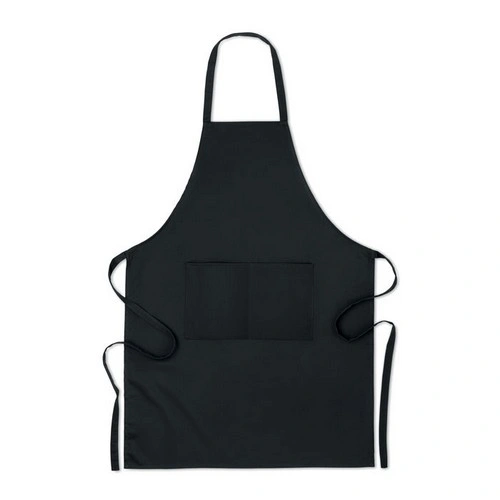 Delantal de cocina con 2 bolsillos en algodón orgánico ref MO6263