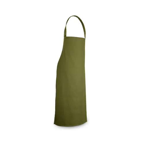 Delantal de sarga de algodón resistente ref 99157 - Verde Oscuro