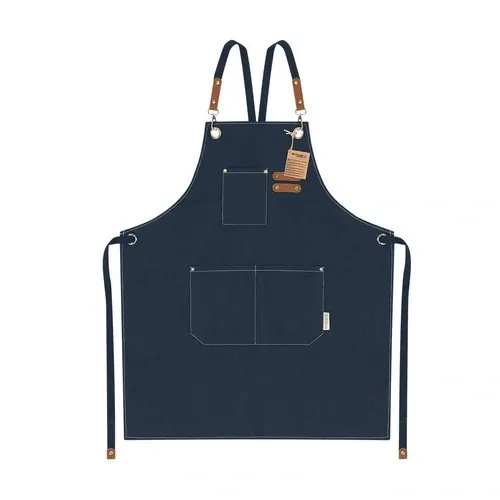 Delantal Fonor personalizable de algodón reciclado y resistente ref 22096 - Marino