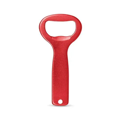 Descapsulador de aluminio con orificio para colgar ref 94118 - Rojo 02