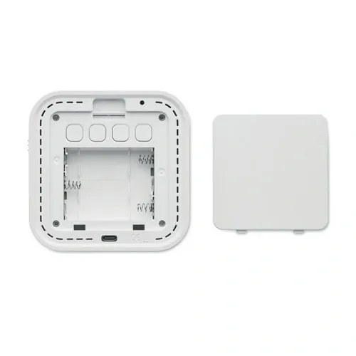 Reloj despertador LED con luz ambiental regulable ref MO2299 - 2 Blanco