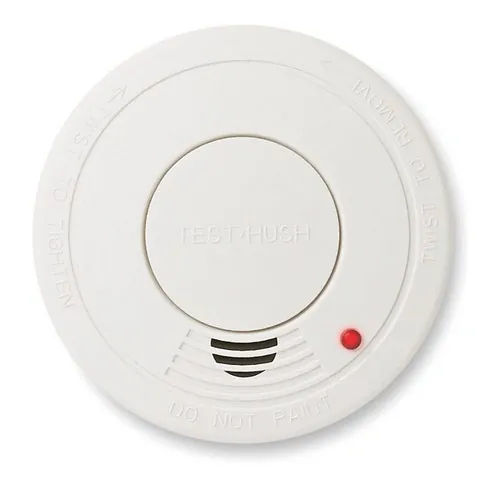 Detector de humo con luz roja y fácil instalación ref MO8426 - Side Blanco