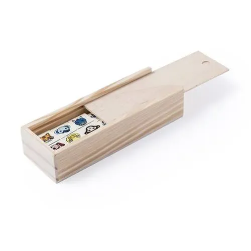Dominó de animalitos en madera con estuche ref 5716 - vista 1