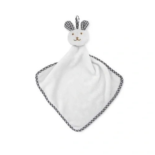 Doudou de terciopelo suave para bebé ref MO9777 - Blanco