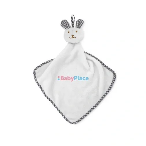 Doudou de terciopelo suave para bebé ref MO9777 - Printed Blanco