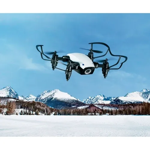 Dron plegable inalámbrico con cámara para fotos y vídeos ref MO9379 - Item Ambiant Picture Blanco