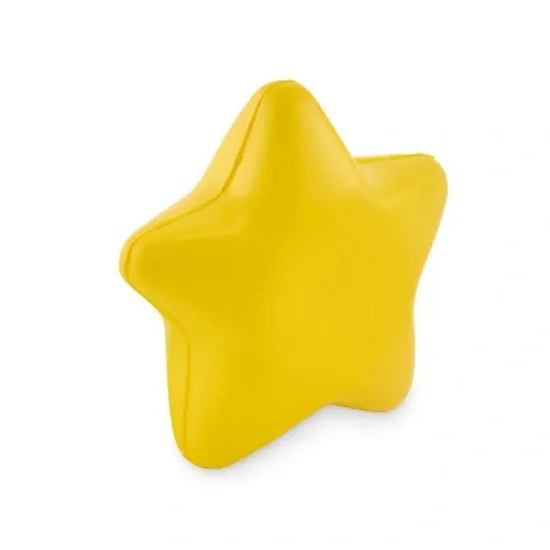 Estrella antiestrés de material PU ref MO2453 - Amarillo