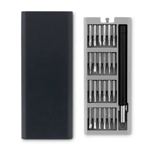 Set de 24 destornilladores de precisión en caja magnética ref MO9568