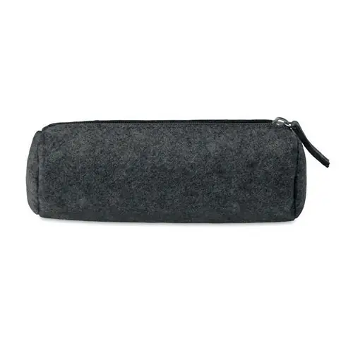 Estuche de RPET felpa ecológico ref MO9819 - Gris Piedra