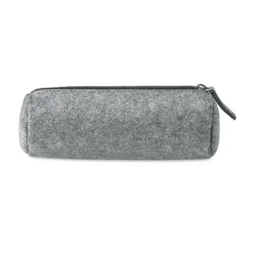 Estuche de RPET felpa ecológico ref MO9819 - Gris