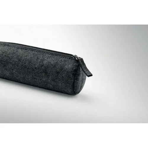 Estuche de RPET felpa ecológico ref MO9819 - Item Detail Picture Gris Piedra