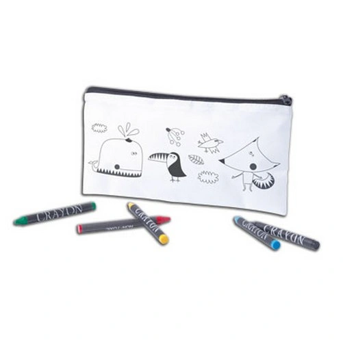 Estuche de non-woven para colorear con ceras incluidas ref SK12
