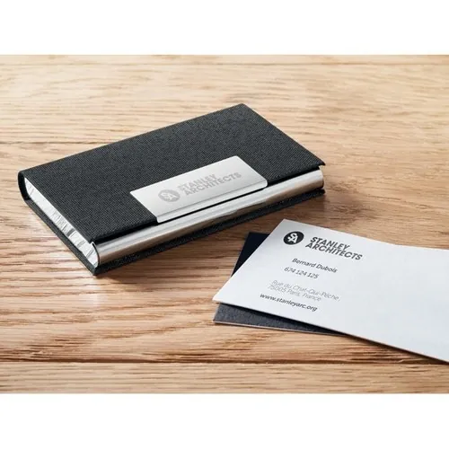 Set de regalo 3 piezas con bolígrafo metálico ref MO2334 - 3 Negro