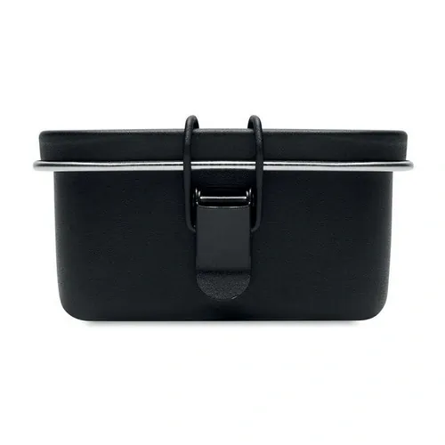 Fiambrera acero inoxidable sin fugas 750 ml ref MO6638 - Top Negro