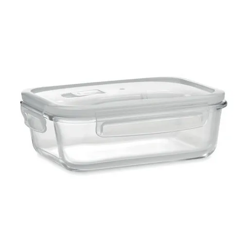 Fiambrera de vidrio borosilicato apta para microondas ref MO9923 - Front Transparente
