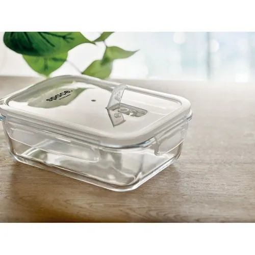 Fiambrera de vidrio borosilicato apta para microondas ref MO9923 - Printed Transparente