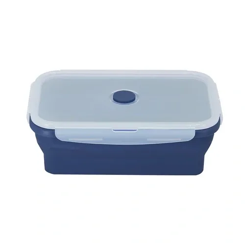 Fiambrera Numix plegable para fácil almacenamiento ref 22393 - Azul