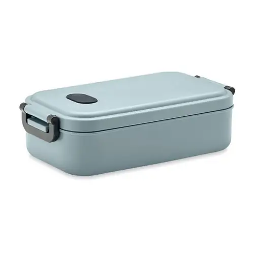 Fiambrera reciclada hermética con válvula de silicona ref MO6855 - Gris