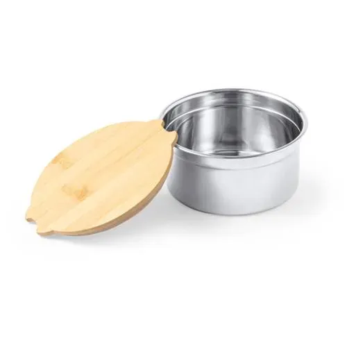 Fiambrera acero inox 800 ml tapa hermética ref 1744 - 00