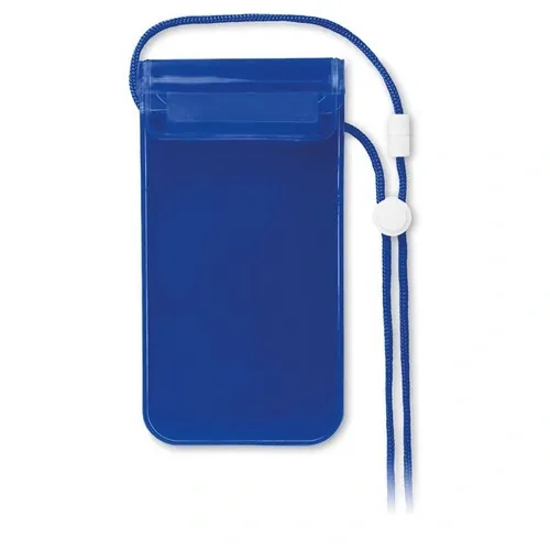 Funda impermeable para smartphone con pantalla táctil ref MO8782 - Azul Transparente