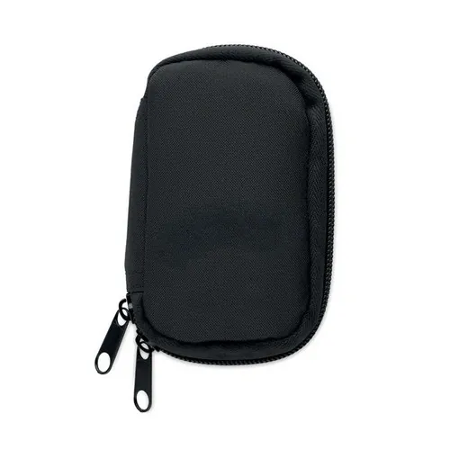 Funda para llaves de RPET 300D personalizable y práctica ref MO2822 - Negro Back