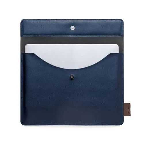 Funda acolchada para portátil de cuero reciclado ref 1853