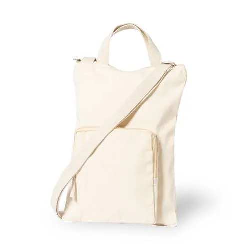 Funda de canvas para portátil con asa y bandolera ref 1854