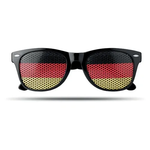 Gafas con bandera en lentes diseño único ref MO9275 - Amarillo