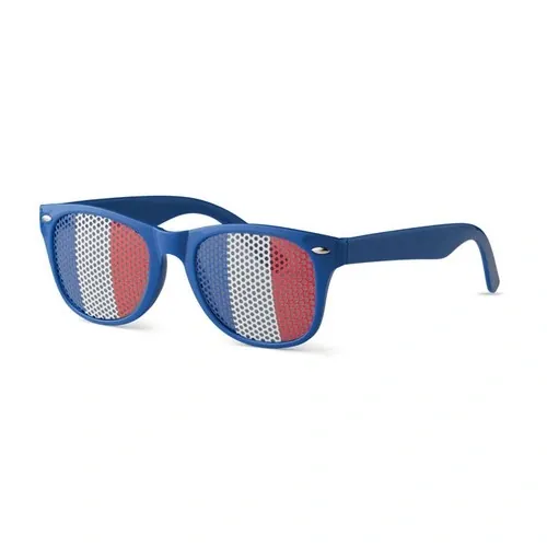 Gafas con bandera en lentes diseño único ref MO9275 - Back Azul Royal