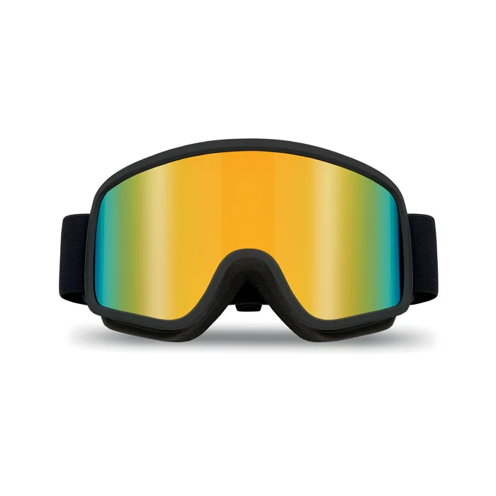 Gafas de esquí UV400 Niseko personalizables ref mo3194 - Back Naranja
