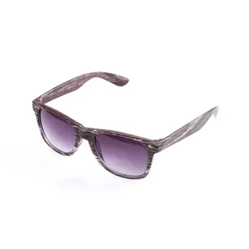 Gafas de sol UV400 con diseño imitación madera ref 4748 - 02