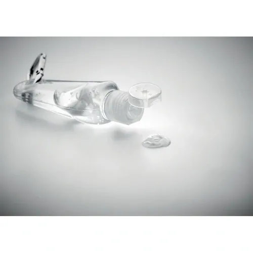 Gel limpia manos rellenable con mosquetón sin alcohol ref MO6130 - Item Detail Picture Transparente