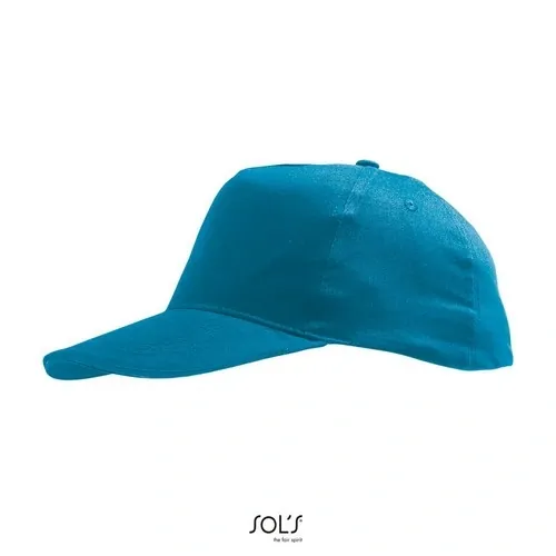 Gorra 5 paneles algodón para niños ref S88111