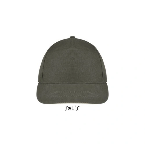 Gorra 5 paneles algodón peinado ligero ref S88110