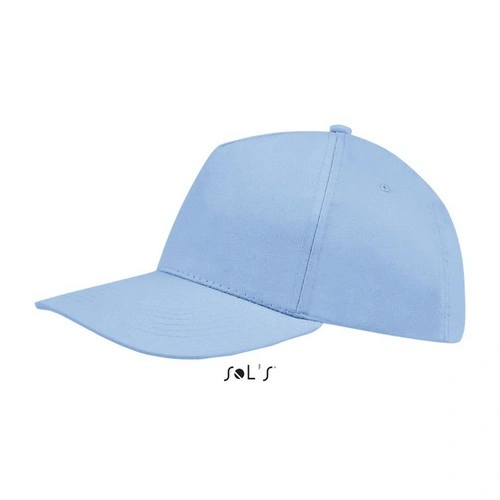 Gorra 5 paneles algodón peinado ligero ref S88110