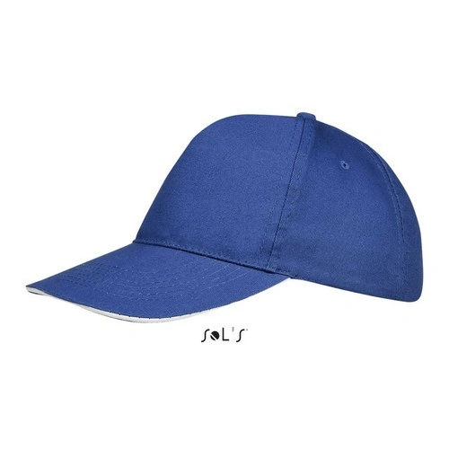 Gorra 5 paneles algodón peinado ligero ref S88110