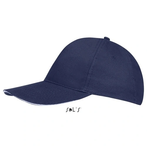 Gorra 5 paneles algodón peinado ligero ref S88110