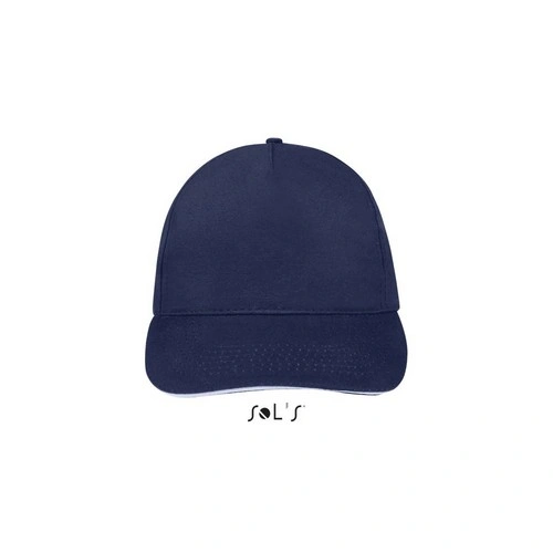 Gorra 5 paneles algodón peinado ligero ref S88110