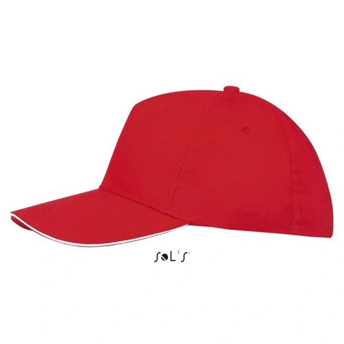 Gorra 5 paneles algodón peinado ligero ref S88110