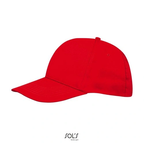 Gorra 5 paneles algodón peinado ligero ref S88110