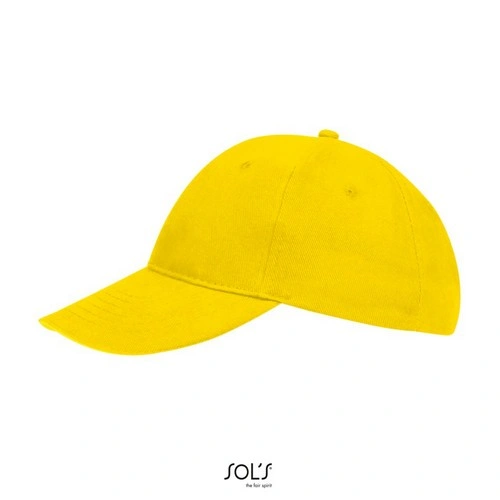 Gorra 6 paneles algodón peinado espeso ref S88100