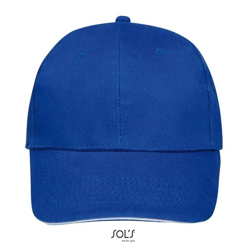 Gorra 6 paneles algodón peinado espeso ref S88100