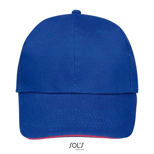 Gorra 6 paneles algodón peinado espeso ref S88100