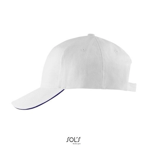 Gorra 6 paneles algodón peinado espeso ref S88100