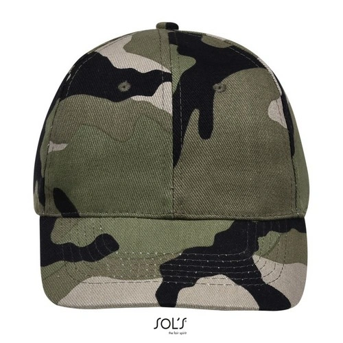 Gorra 6 paneles algodón peinado espeso ref S88100