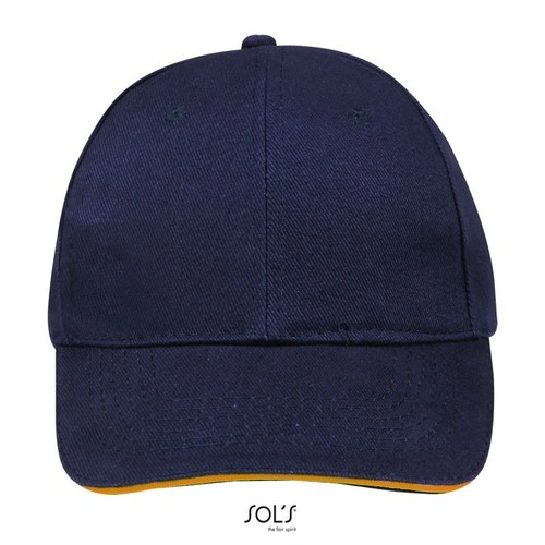 Gorra 6 paneles algodón peinado espeso ref S88100